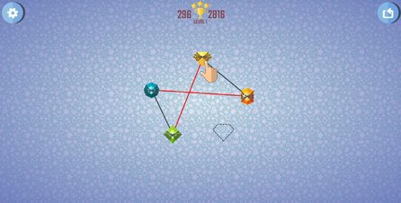 Untangle The Gems - Screenshot